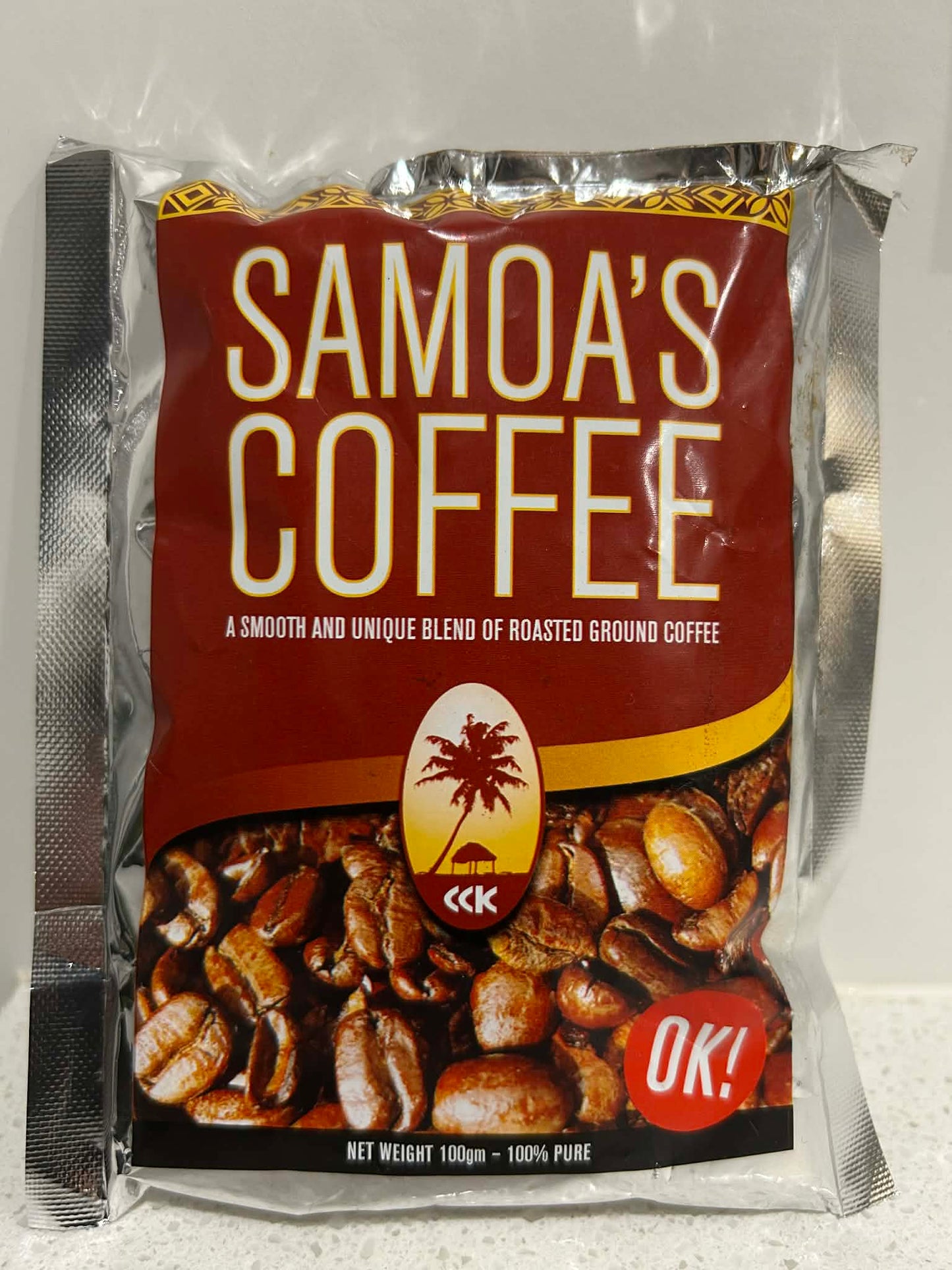 CCK Samoa Coffee 100grams (since 1987)